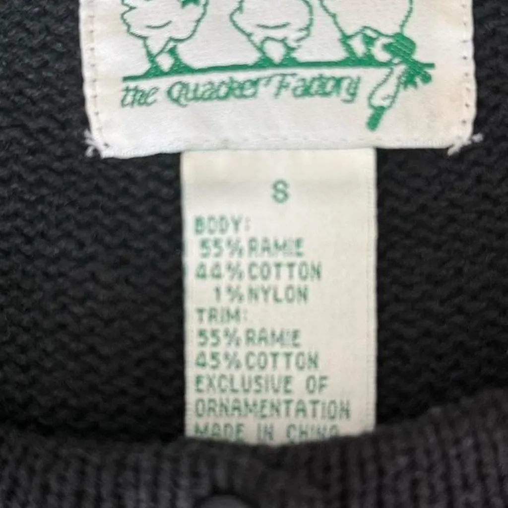 Vintage Zodiac Novelty Sweater Black - Image 7