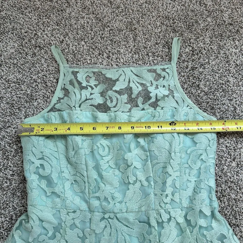 Nanette Lepore light green sleeveless a-line midi dress size 6 - Image 12