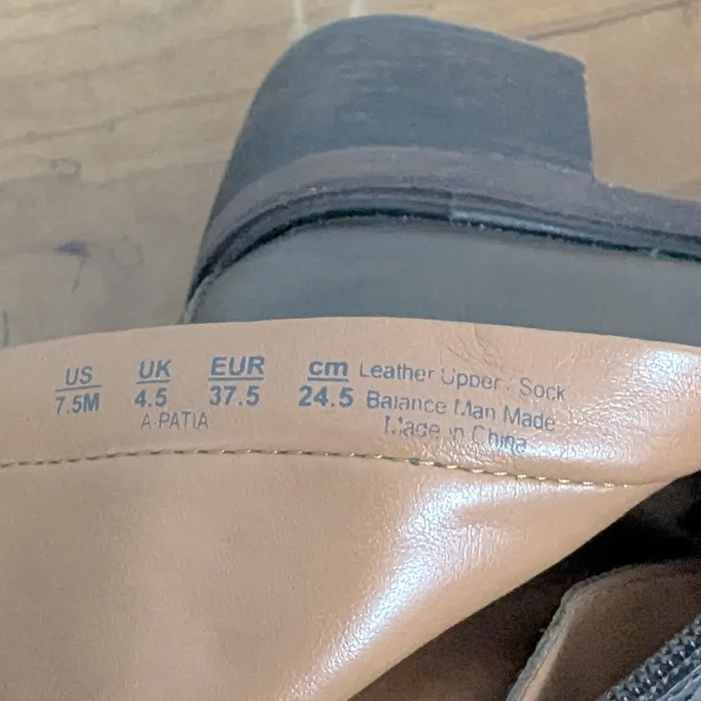 Franco Sarto Patia Lace up Chunky Heeled Olive Leather Boots 7.5M - Image 2