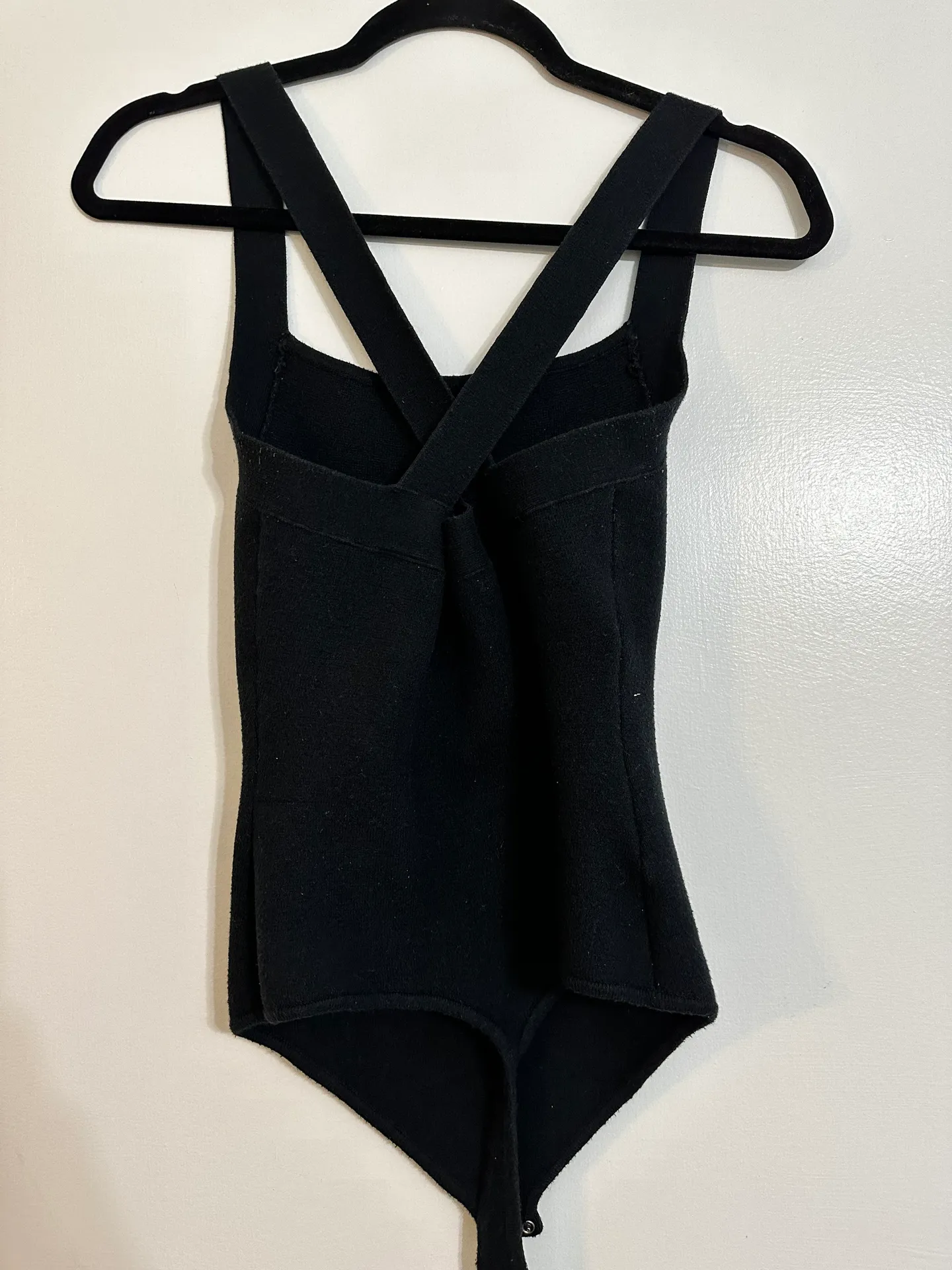 Abercrombie & Fitch Black Sweater Body Suit - Image 3