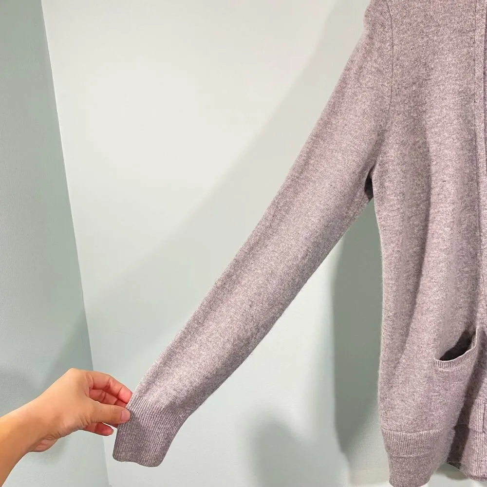 Quotation Women's Grey 2 Ply Cashmere V - Image 4