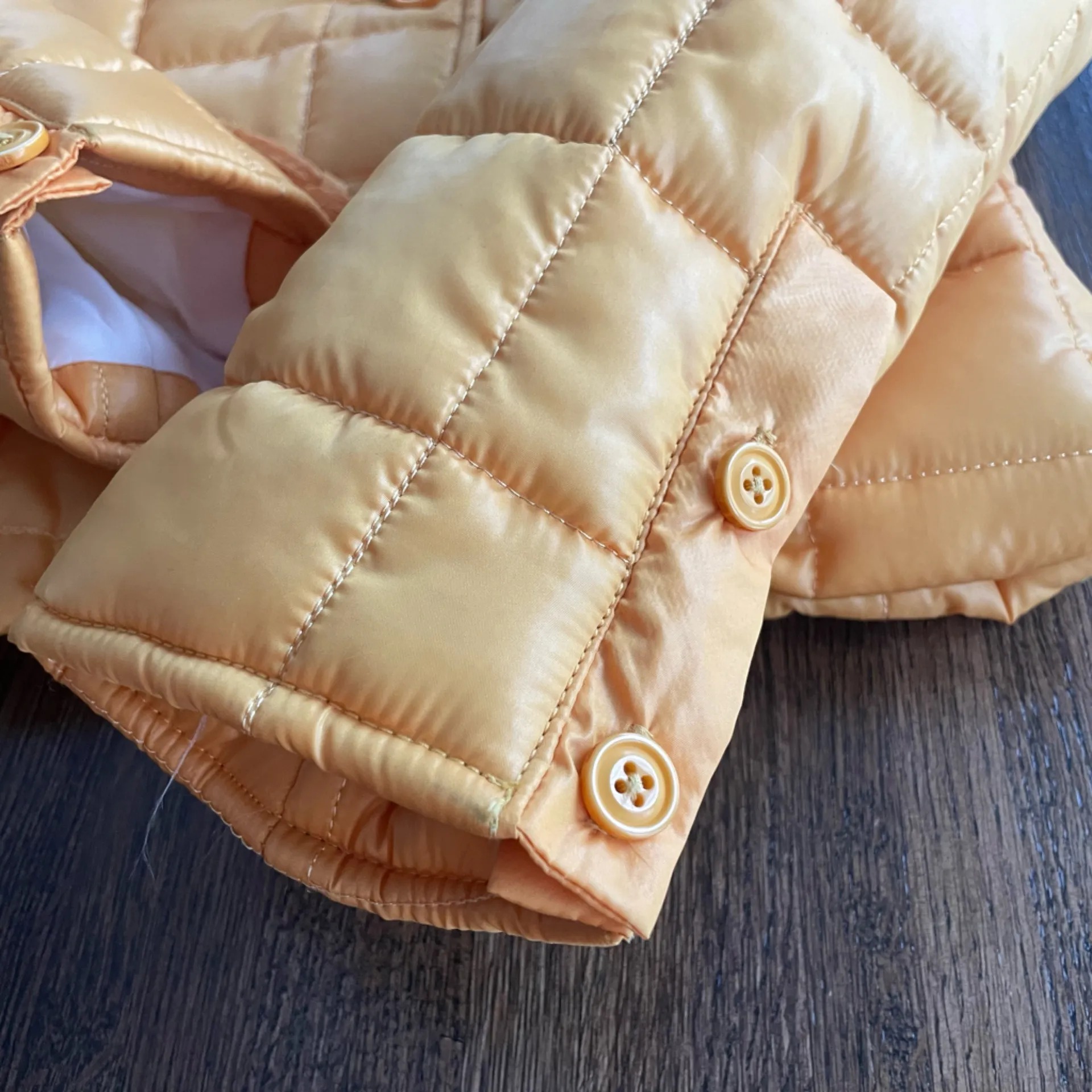 Millard Fillmore Yellow Puffer Jacket - Image 3