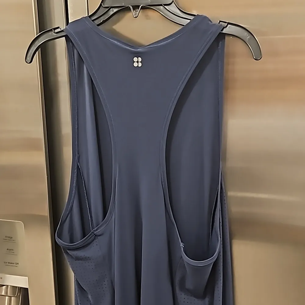 💕SWEATY BETTY💕 Ace Racerback Midi Dress ~ Navy Blue Large L NWT - Image 10