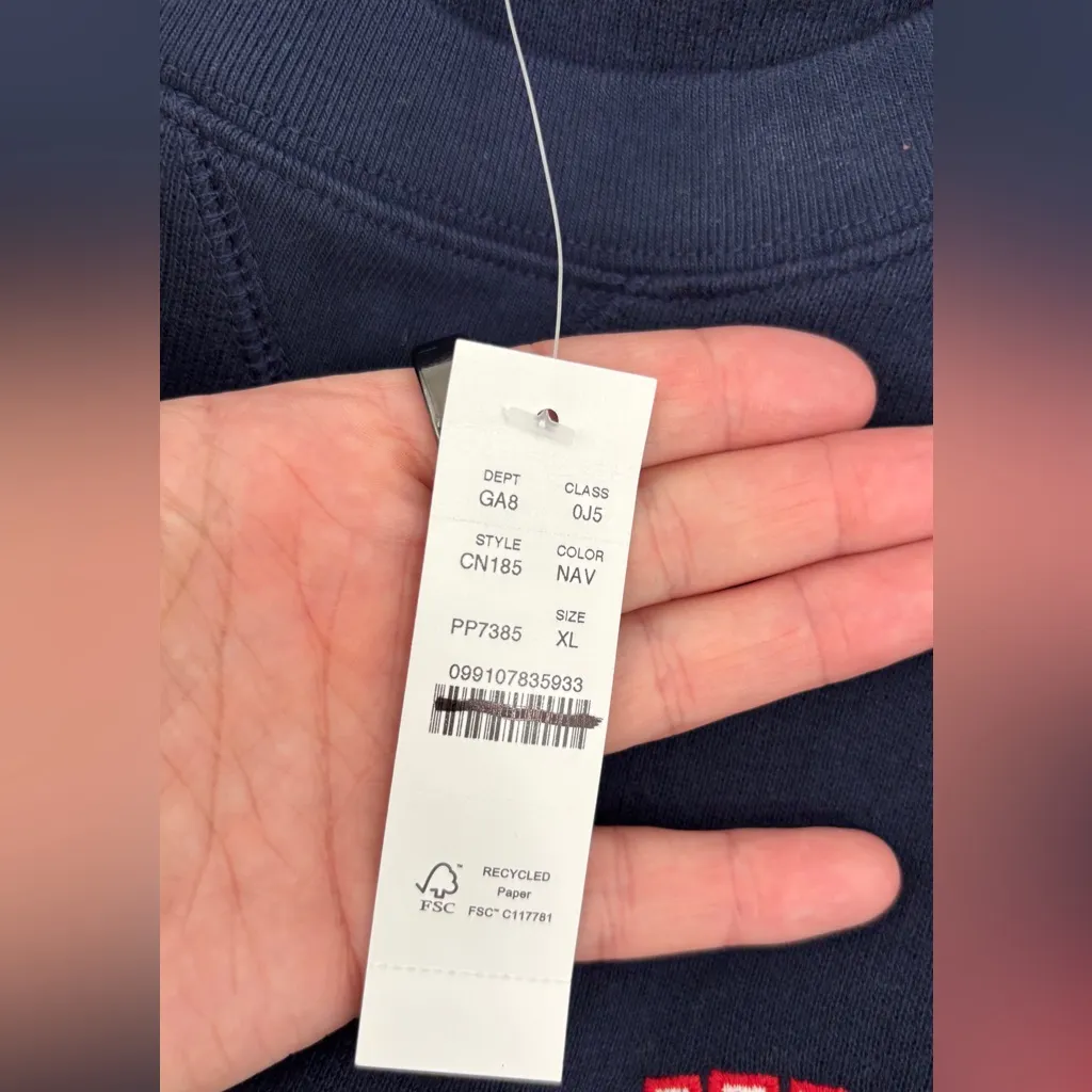 J.Crew Classic-fit "Kind of Preppy" graphic crewneck in heritage terry - Image 2