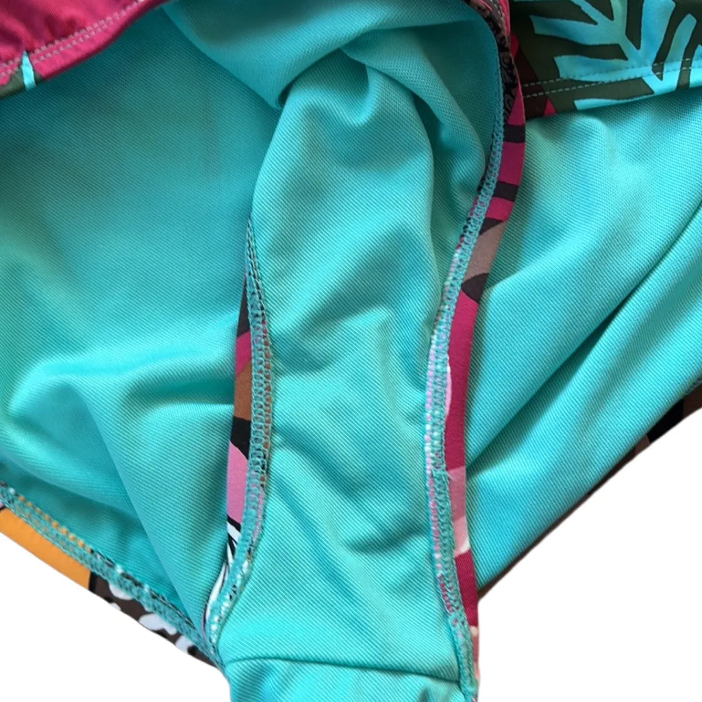 EUC BLEU ROD BEATTIE Run Wild Cap Sleeve One Piece Swimsuit Size 14 Retail $119 - Image 8