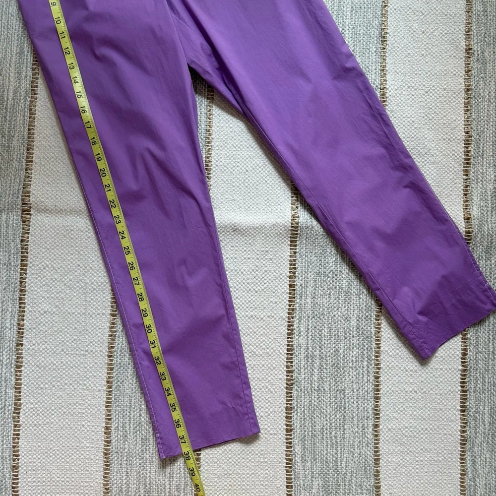 SF/Z/O Sfizio Purple High Rise Straight Leg Elastic Waist Pull - Image 4