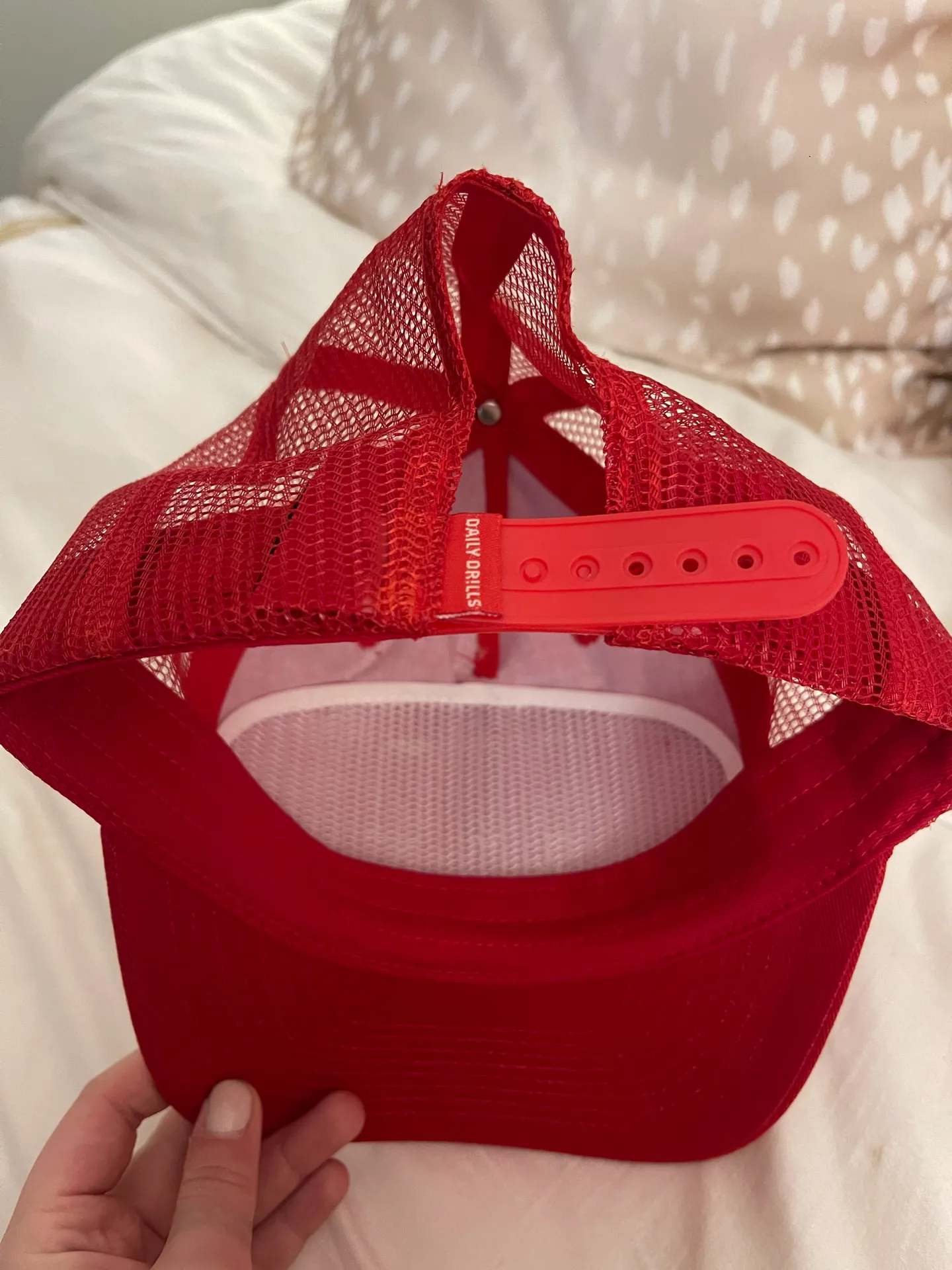 Daily Drills Valentines Trucker Hat - Image 3