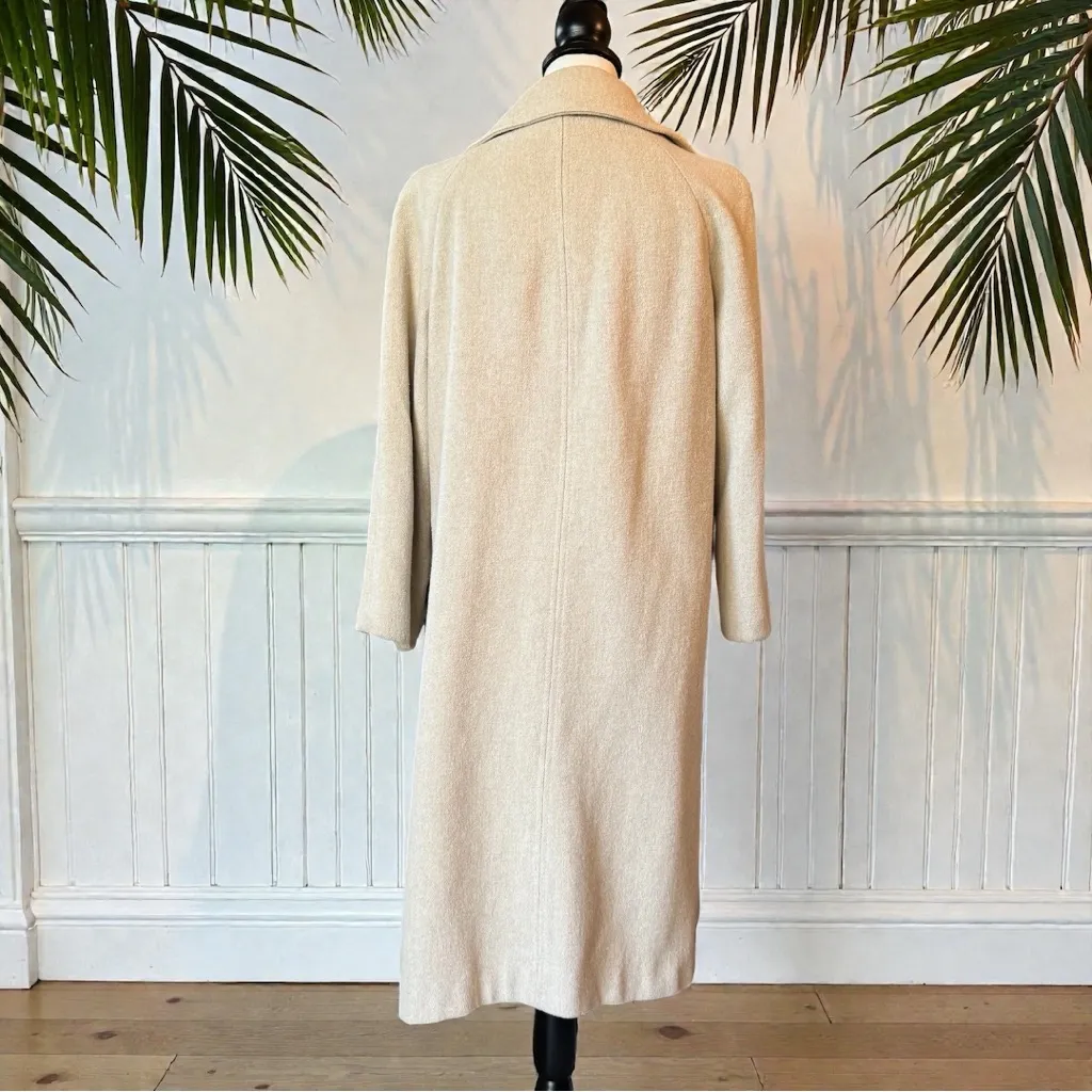 Vintage Beau Brumm Wool Coat – Size Small (Tagged 10) – Made in USA - Image 3