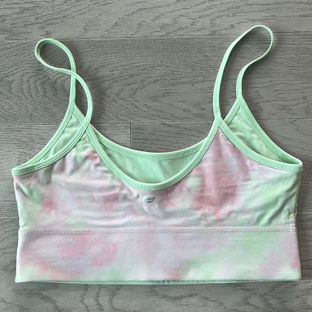 Fabletics Millie Reversible Bralette Pixie Ethereal/Aloe - Image 9