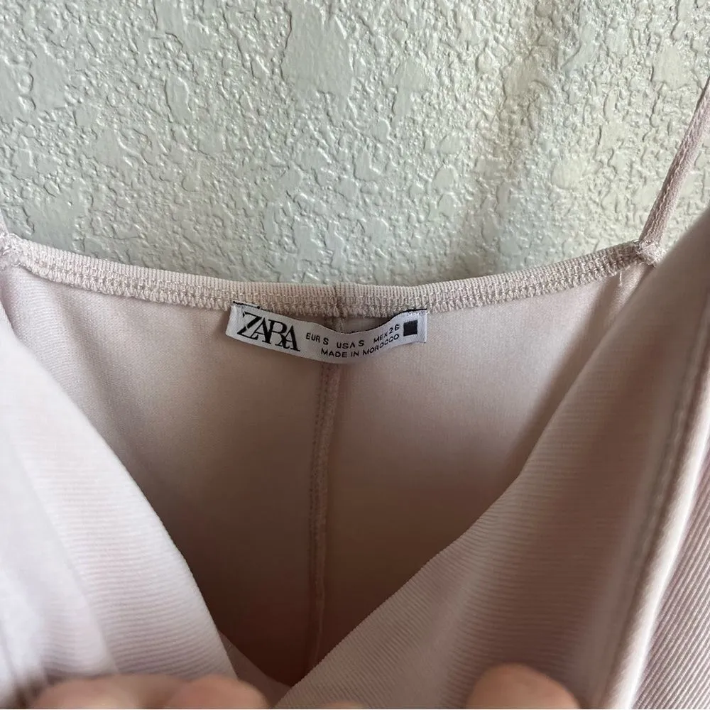 Zara Blush Midi Dress - Image 5