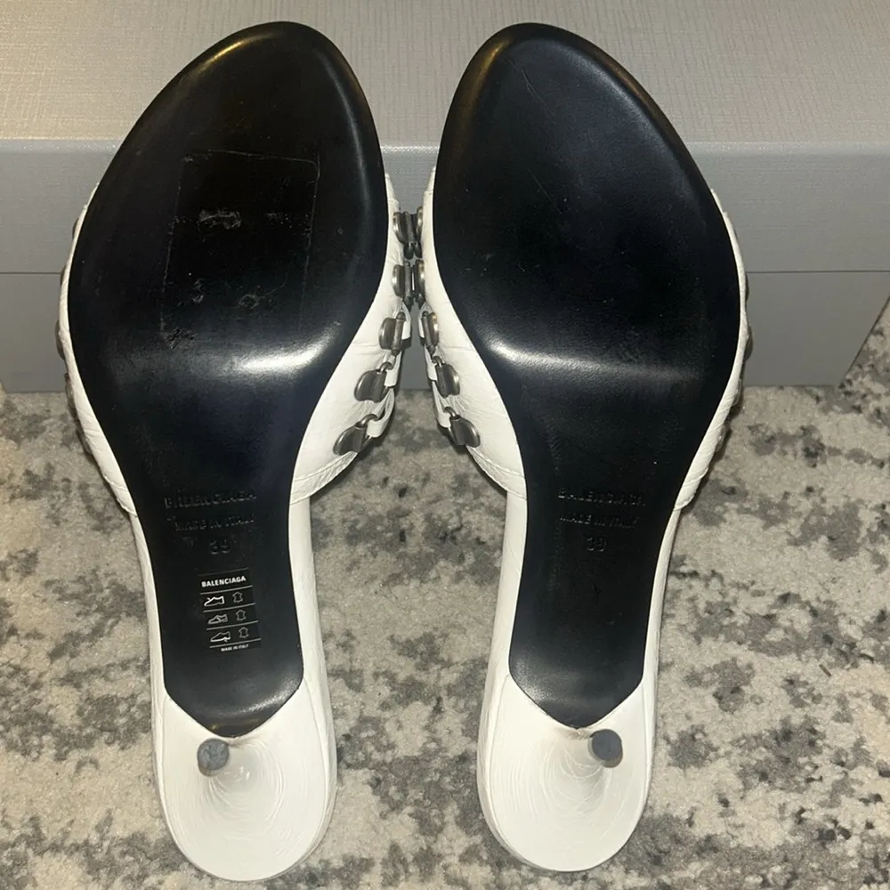 Balenciaga Cagoles Slide Sandal M70 Arena Lambskin size 39 - Image 10