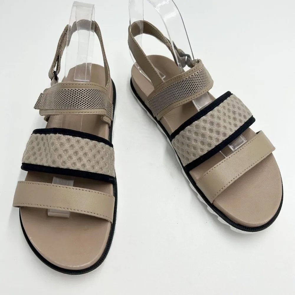 Sorel WOMEN'S ROAMING DECON SLINGBACK SANDAL Taupe Gray Tan Size 9.5 - Image 2