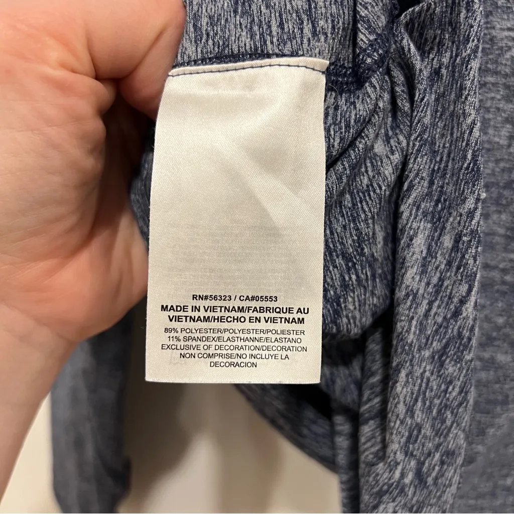 NIKE Villanova Dri-Fit Heathered Element 1/2 Zip Womens Size Medium - Image 7