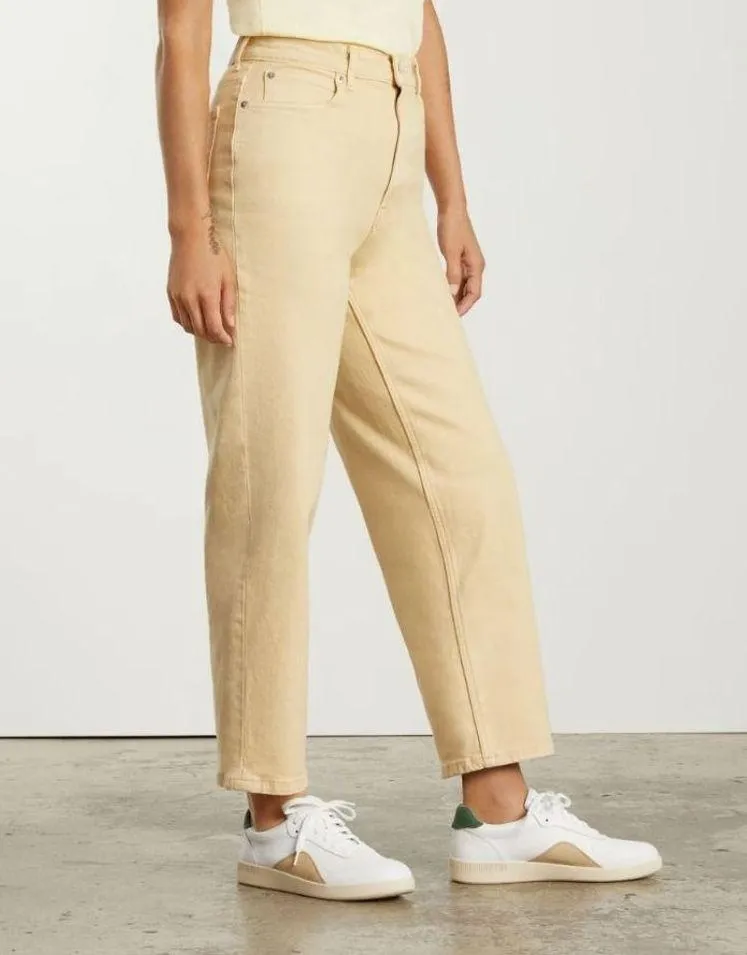 Everlane  The ReLeather Court Sneaker in Green & Canvas 10 New Womens Casual Shoe - Image 14