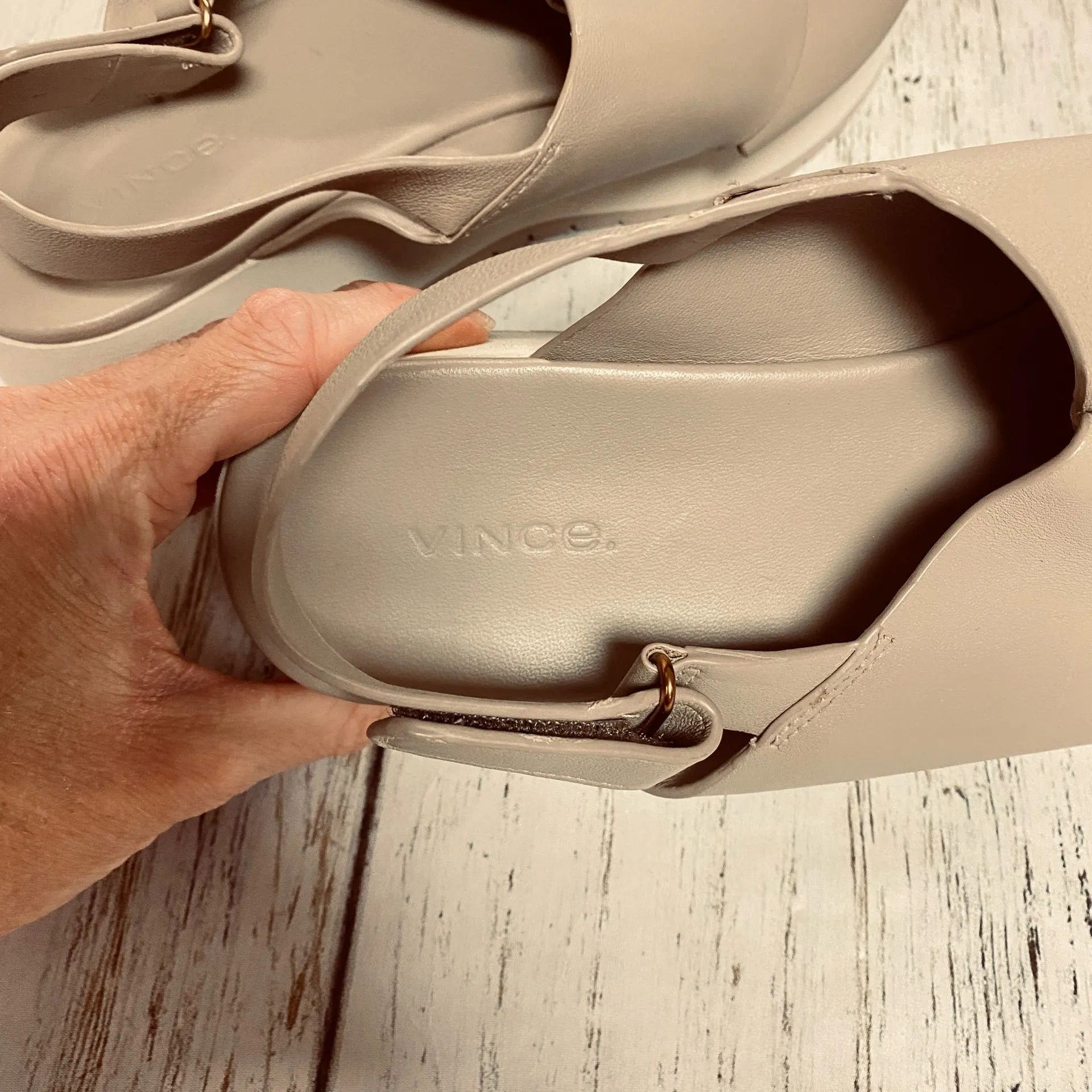 Vince Weslan Jenaya Leather Platform Crisscross Sandals - Image 6