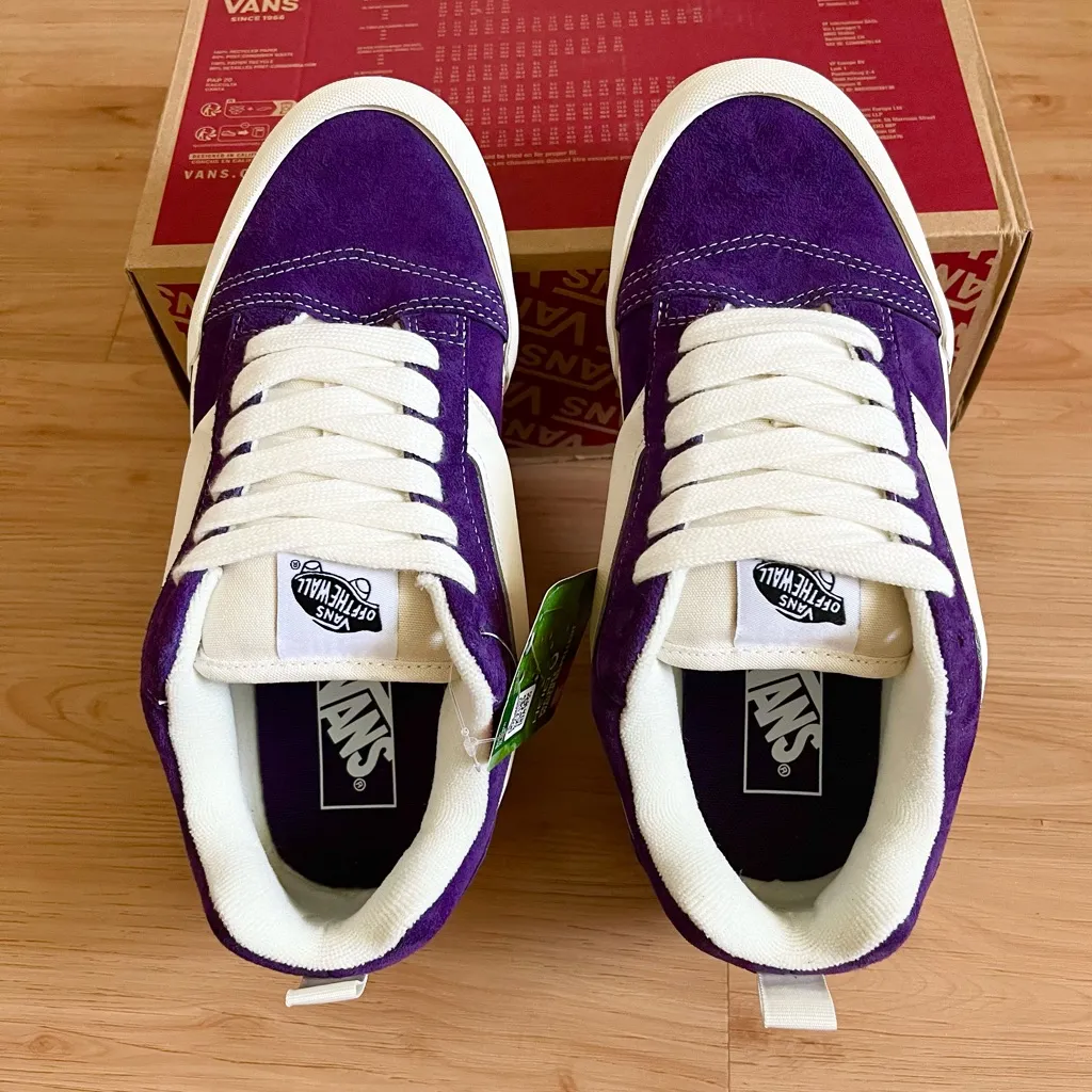 Vans Knu Skool Pig Suede Dark Purple Women 8.5 US - Image 6