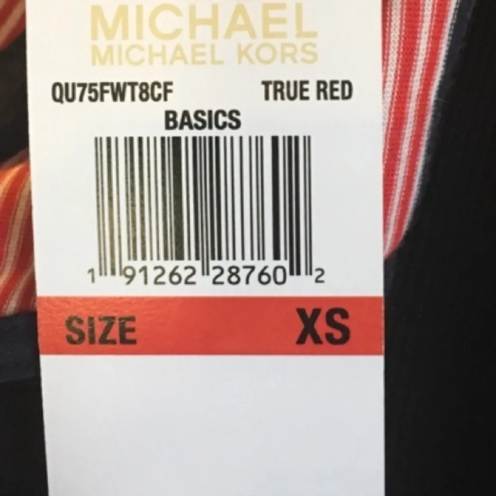 MICHAEL Michael Kors Striped Tank Top, Red, White - Image 6