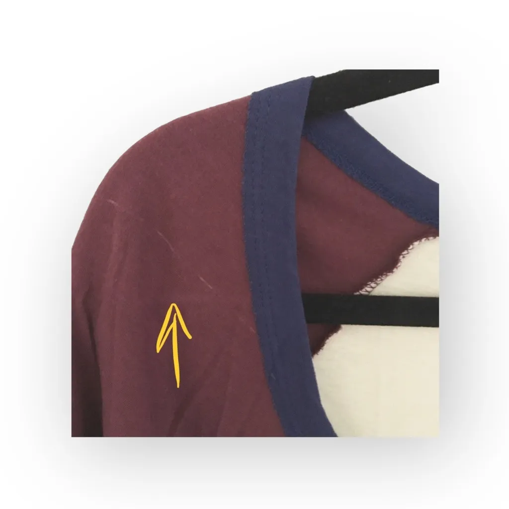 Chaser ✰ Rodeo Star Raglan Baseball Tee 3/4 Sleeve T Shirt ✰ Almond Color Block - Image 6