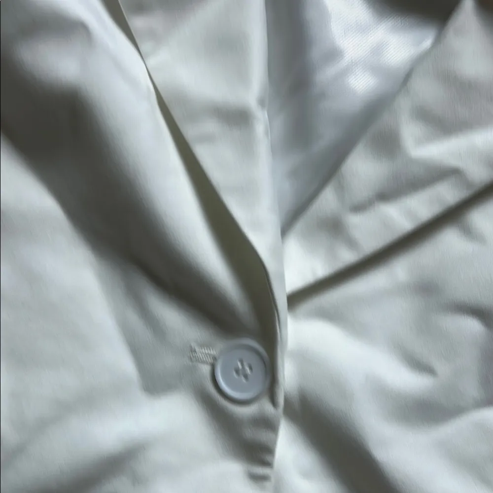 Showpo haidy blazer single breasted boyfriend blazer White Size 4 - Image 3