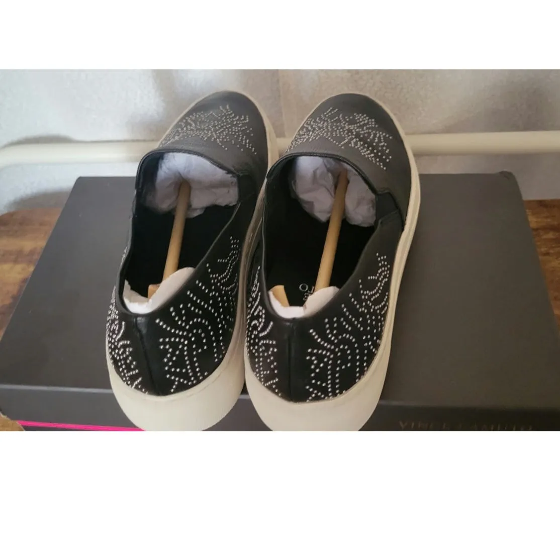 Vince Camuto Keshell Studded Slip-On Sneaker - Image 8