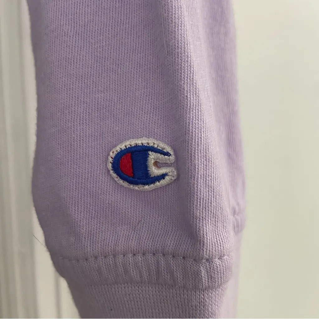 CHAMPION Crop Tee Lilac Medium - Image 3