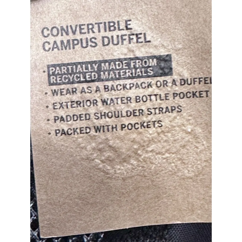 Victoria’s Secret PINK Campus Convertible Duffle Bag Backpack Book Bag NWT - Image 9