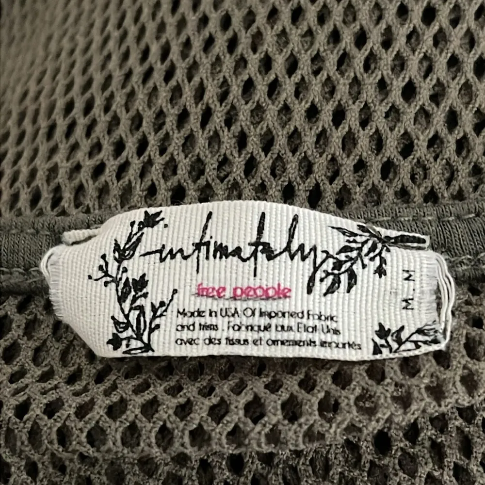 Free People  Fishnet Mesh Tank With Built in Bandeau - Image 4