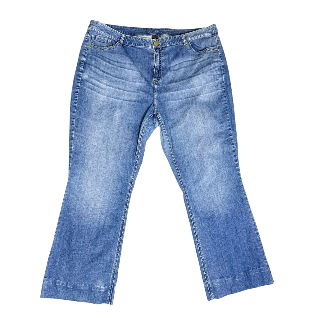 Lane Bryant Mid Rise Boot Cut Jeans size 24 - Image 2