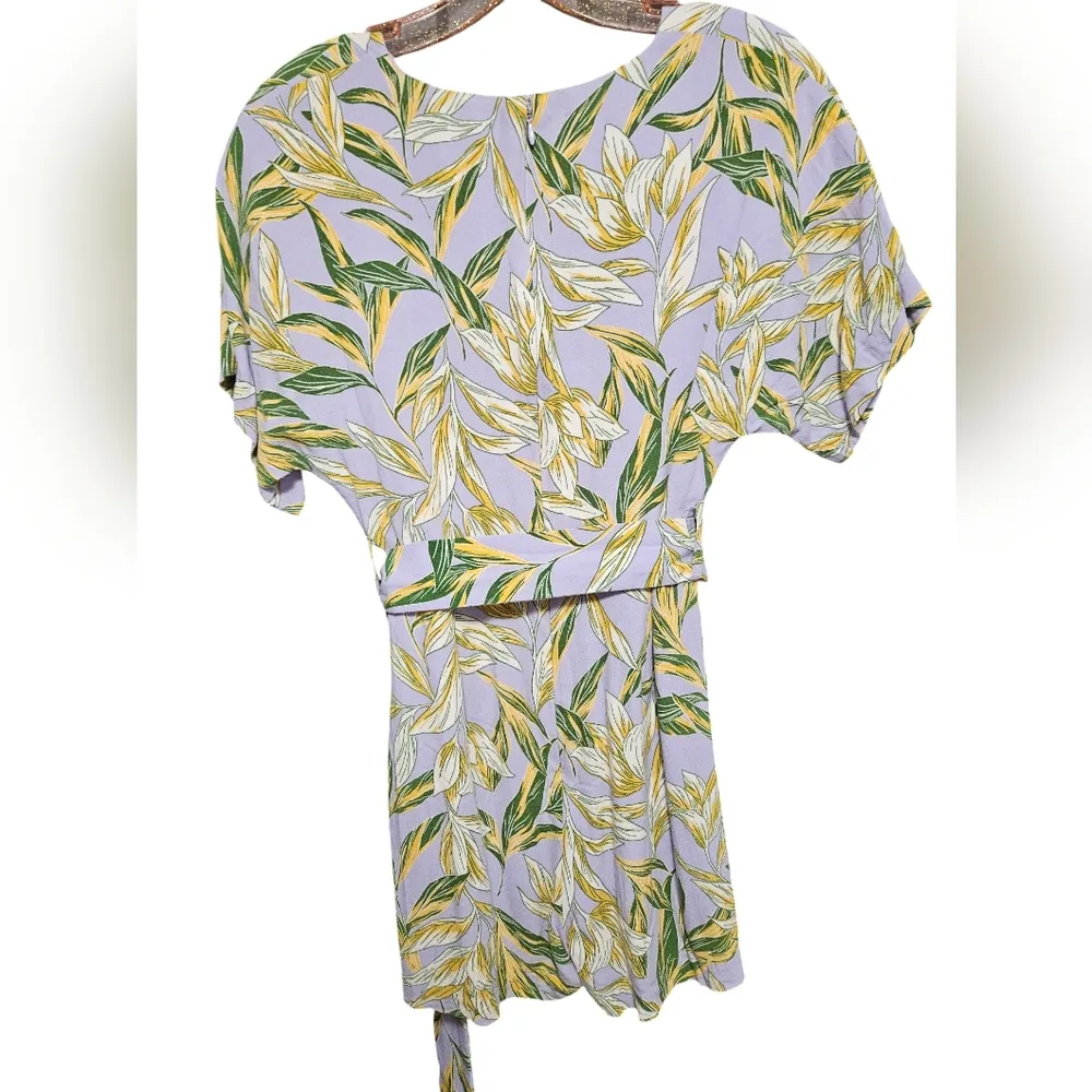 Anthropologie Rashida Palmas Romper With Belt in Purple - JOA  Size S - Image 3