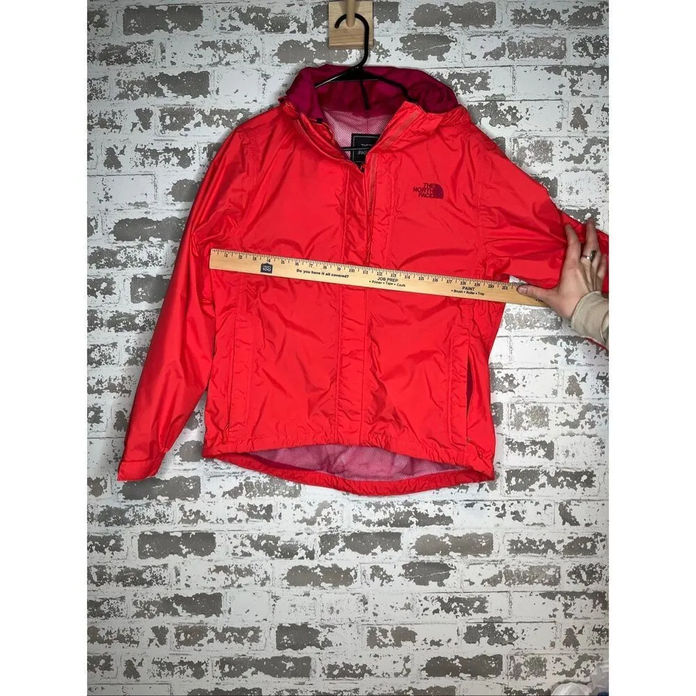 The North face | women bright colored rain coat with hood - Image 4