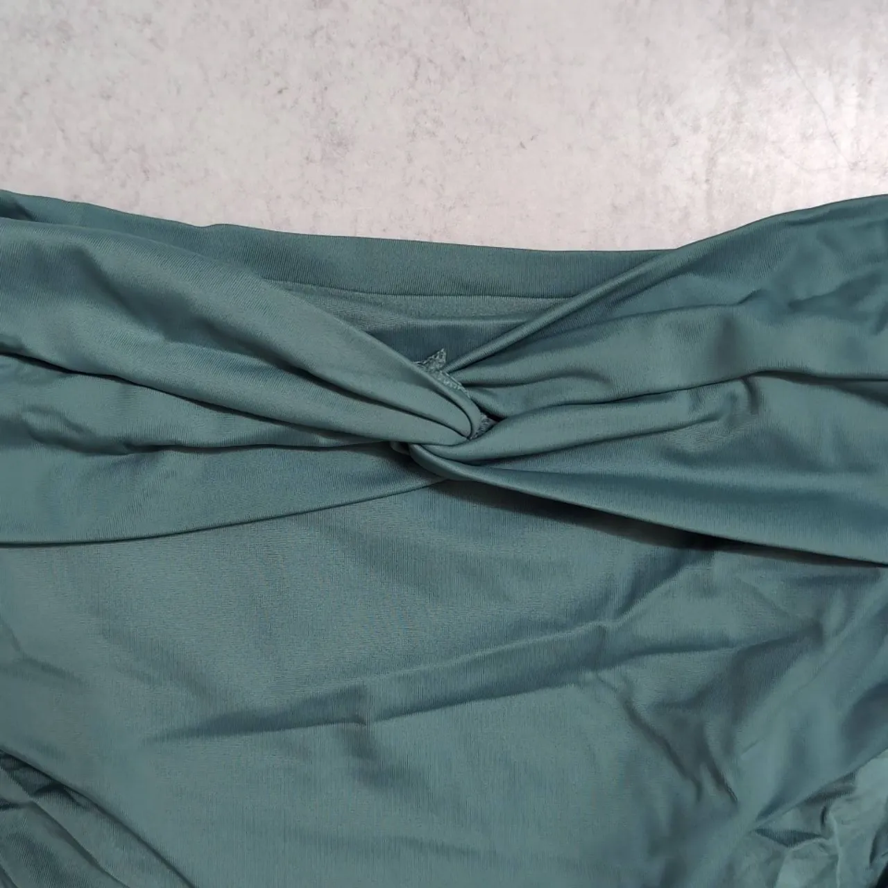 NWT Andie The Portofino Bottom Bay Twisted High Waist Solid Swim Bottom XS - Image 2