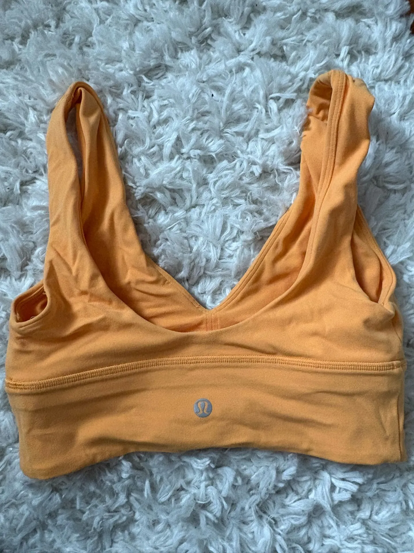 Lululemon Align Bra Orange Bright - Image 2