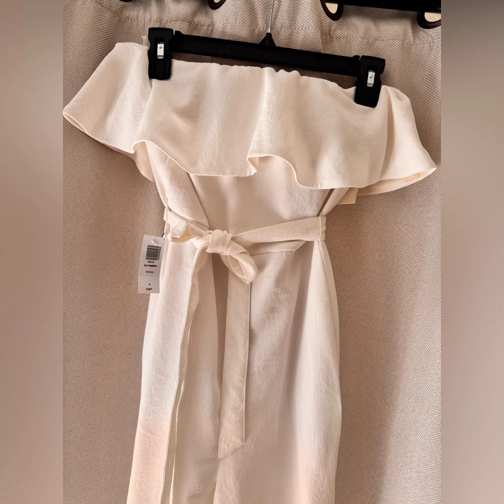 NWT Aritzia Babaton Flutter Off the Shoulders Jumpsuit Size 0 - Image 6