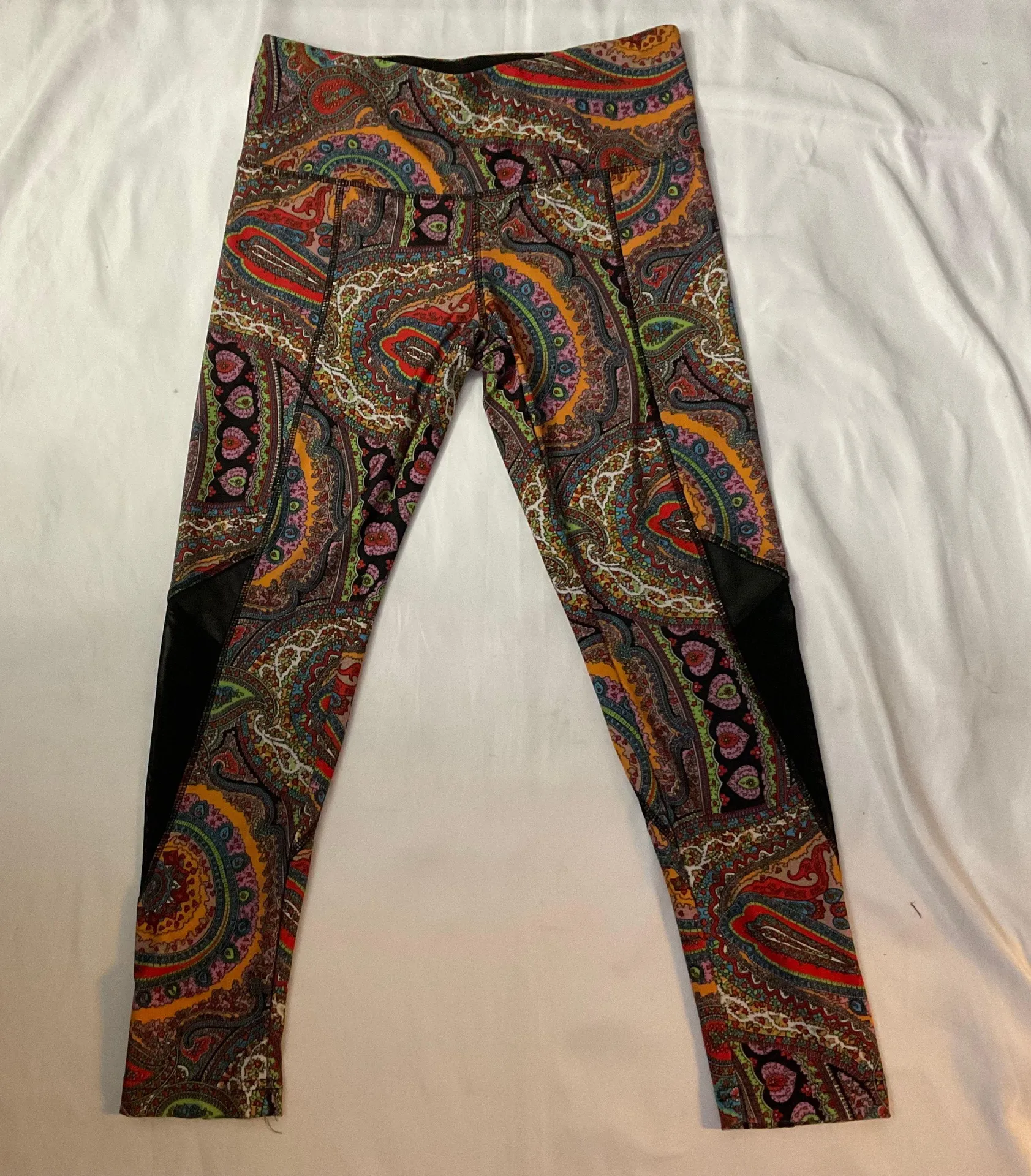 Paisley Print Leggings size S - Image 4