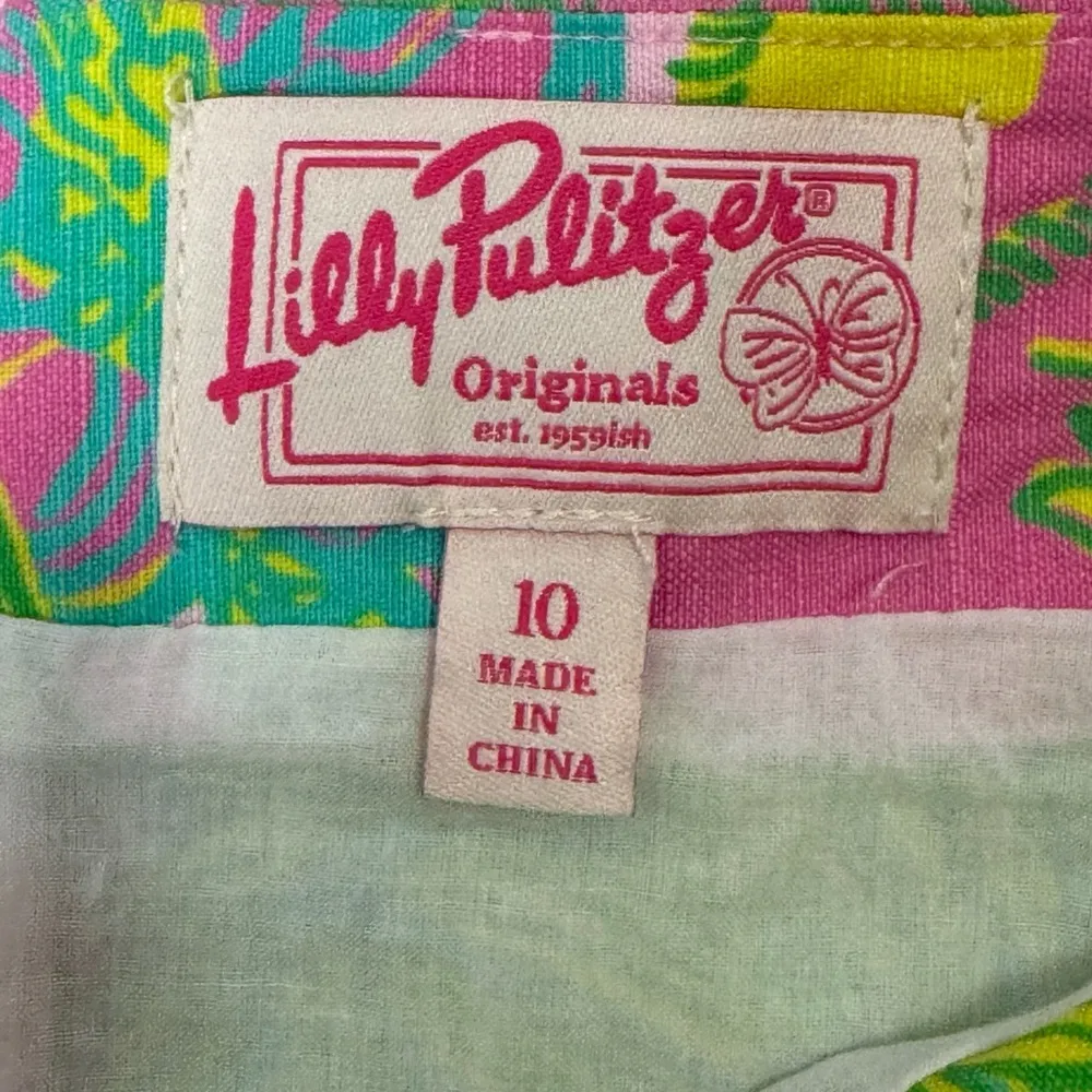Lilly Pulitzer Roslyn Skirt Big Squeeze EUC Size 10 - Image 4