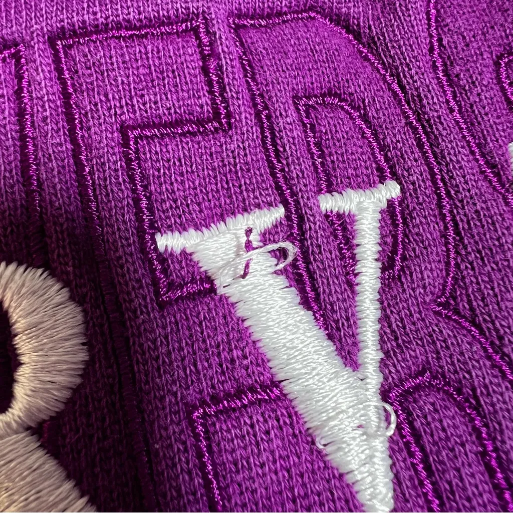 Vintage Champion Purple Made in USA Harvard Embroidered Crewneck Sweatshirt - Image 10