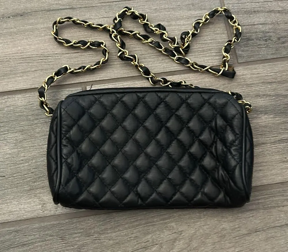 Magid quilted crossbody bag Black - Image 2
