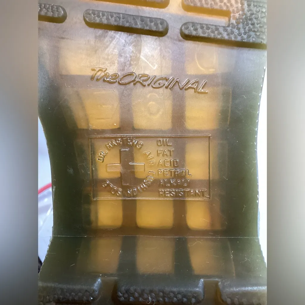 Dr martens pascal women’s pink Daisy vintage stile Boots size 8 leather - Image 10