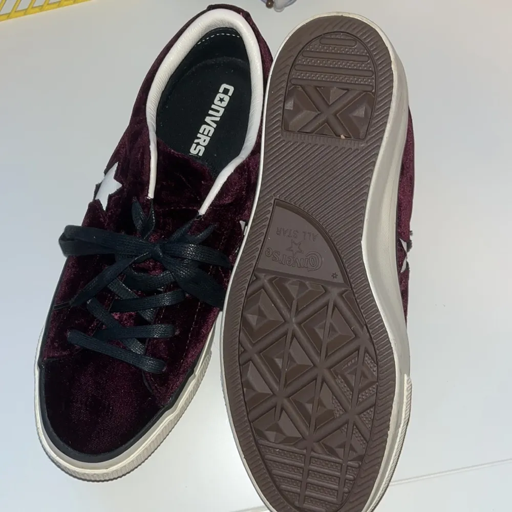 Velvet platform converse - Image 3