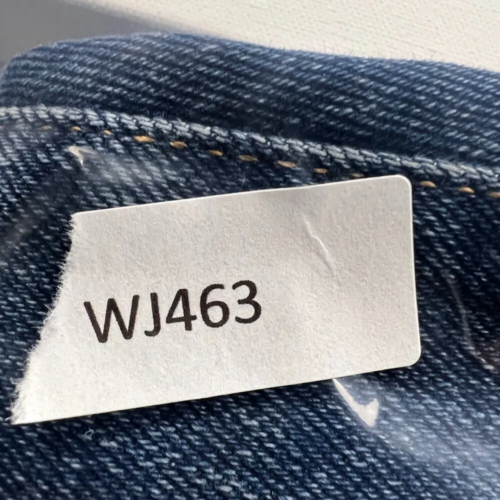 Good American Good Legs Cigarette V-Notch Chopped Hem Jeans GLSPL67T Size 8/29 - Image 12