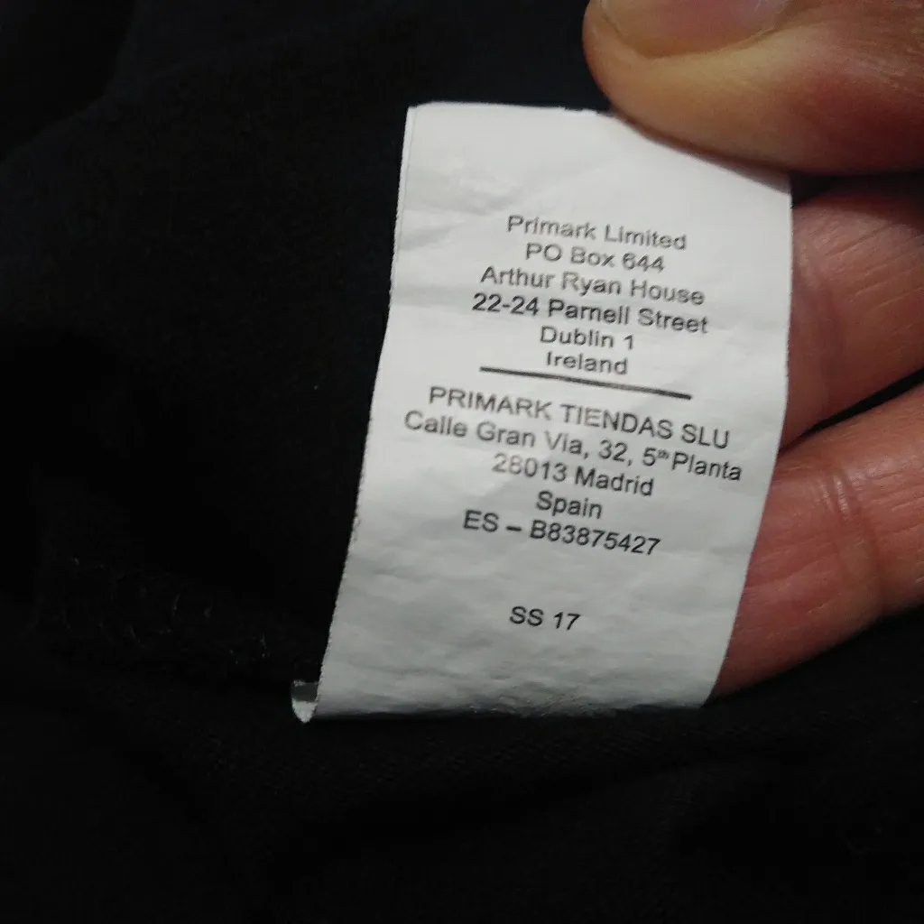 Cedar state size L my shoes don't lie :Box 009: Black Size L - Image 4