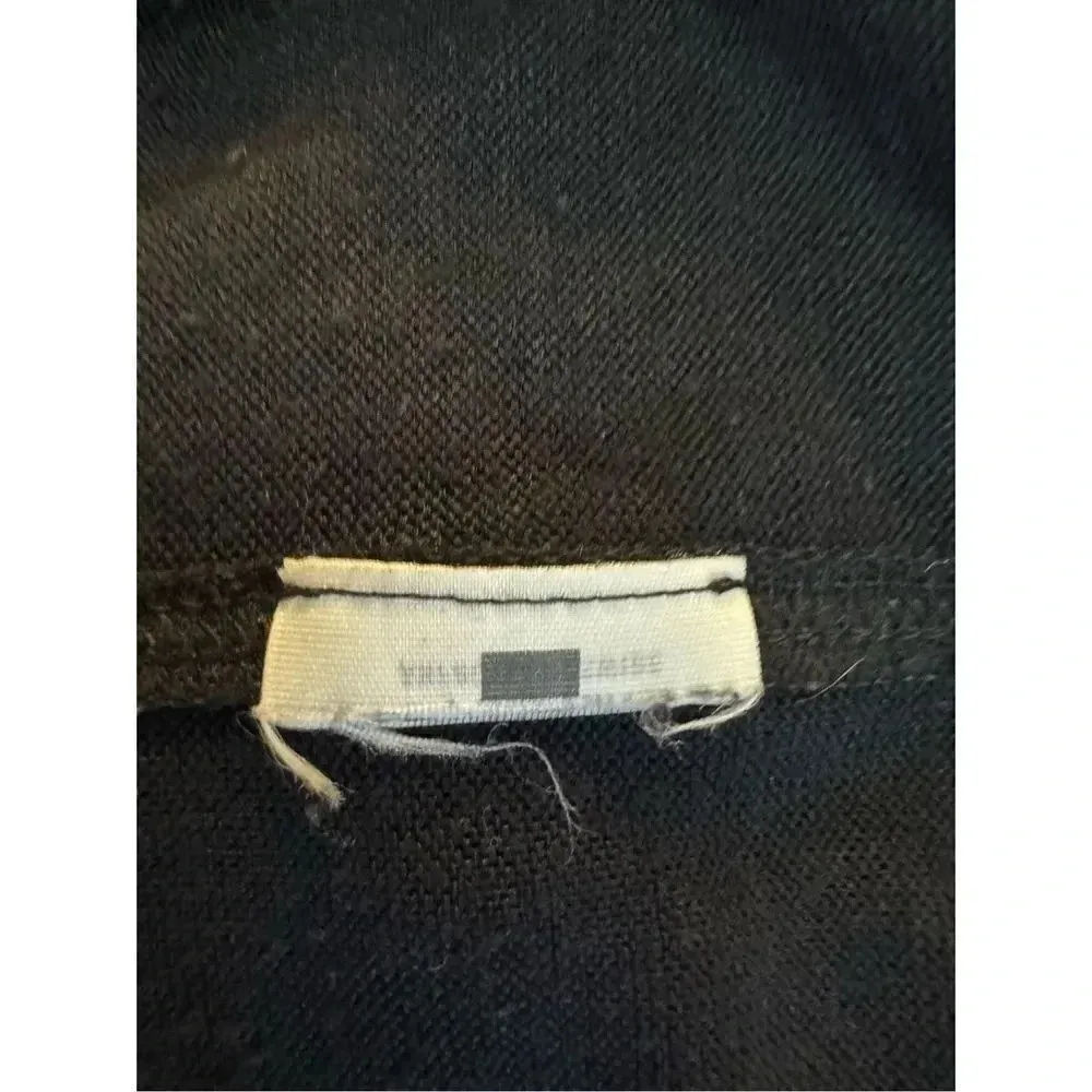 Abercrombie Fitch Soft AF Cozy Sweater Pullover Top XS Black Tie Waist Grunge - Image 6