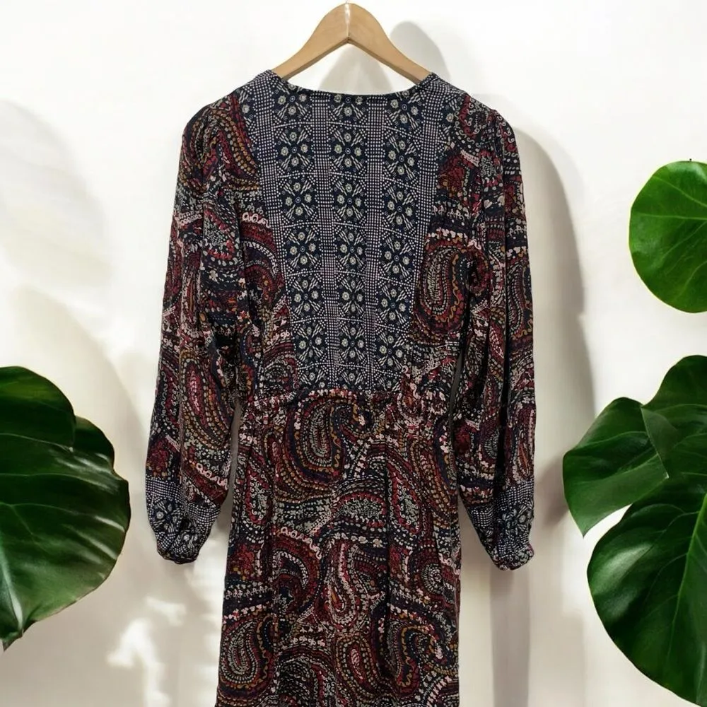 Knox Rose Boho Night Sky Maxi Dress in Multicolor Paisley - Image 6