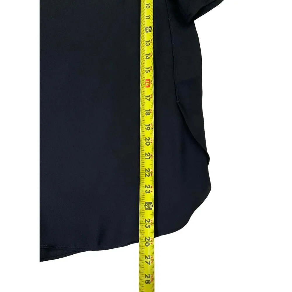 Banana Republic Black Short Sleeve Top Women Size Small | 47-15 - Image 6