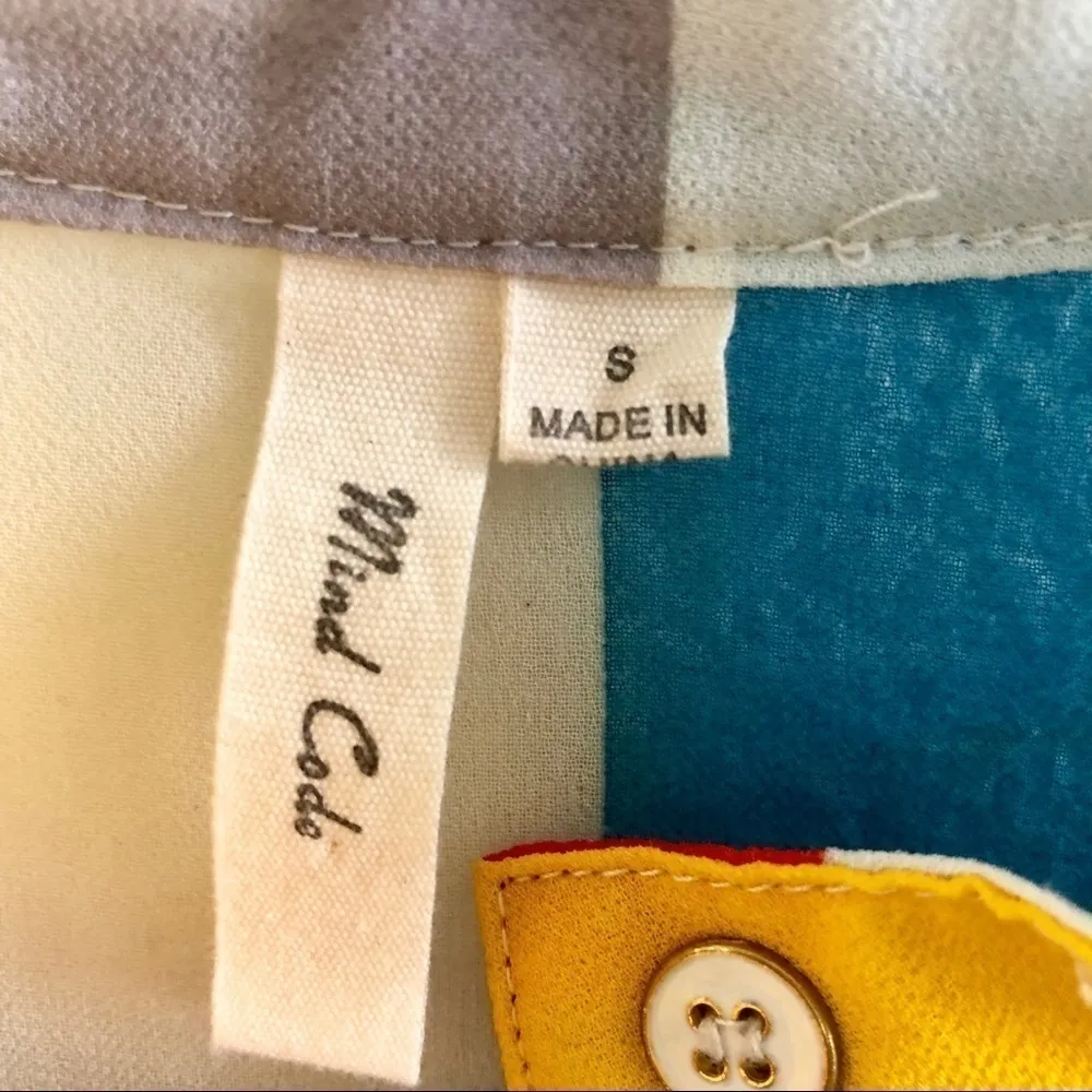 Mind Code Striped blouse  Size Small - Image 6