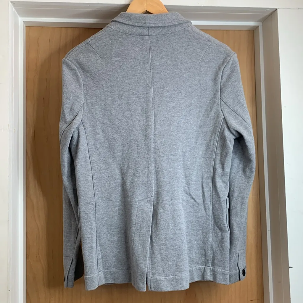 Porter & Ash Grey Knit Blazer - Image 2
