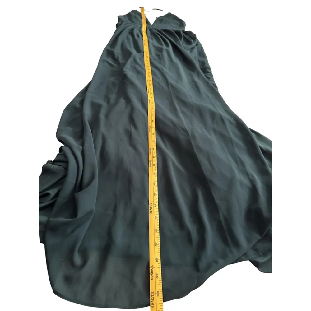 NWT Lulus Small Ballroom Bliss Emerald Green Pleated Maxi Dress - Image 15