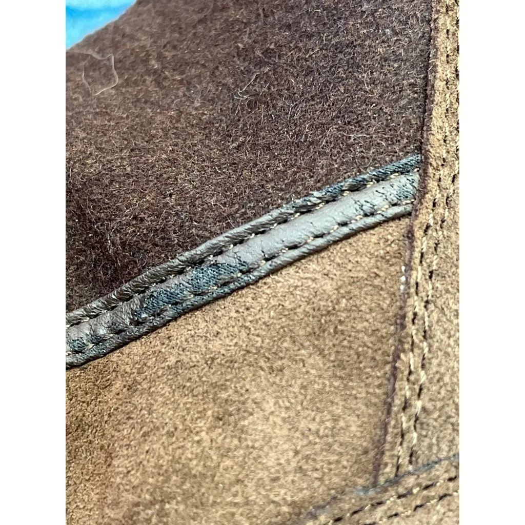 Lands End Womens Brown Suede Winter Boots Sz 8 SKU 8946 - Image 15