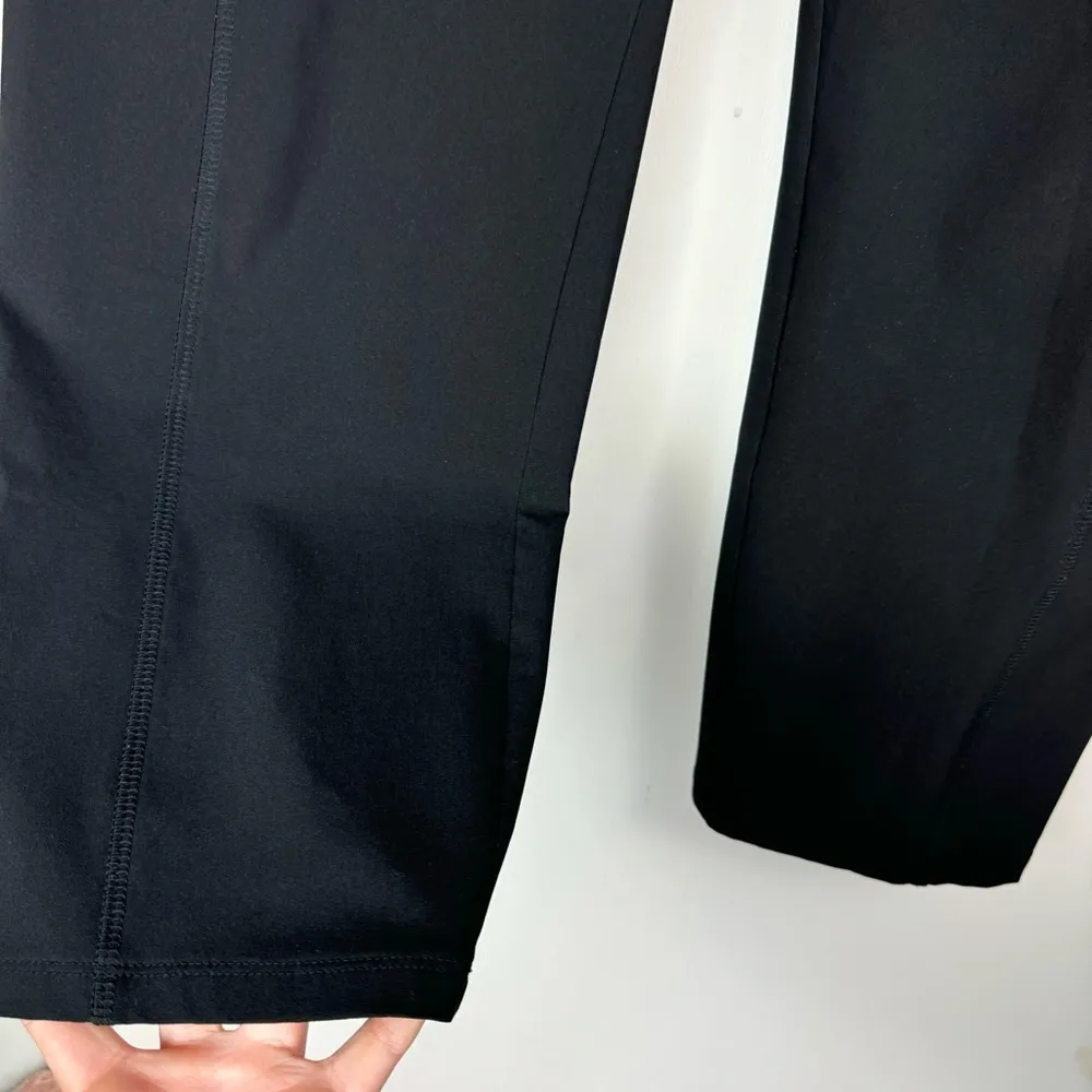 Eddie Bauer Travex Cargo Crop Pants Sz 8 Black Straight Leg Hiking Outdoors - Image 6