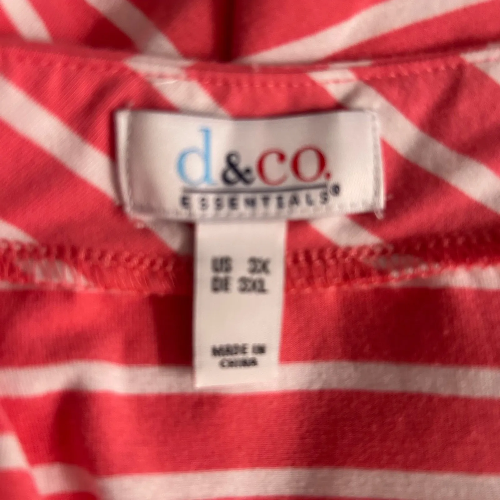 Denim And Co Top Pink‎ 3X Pink - Image 7